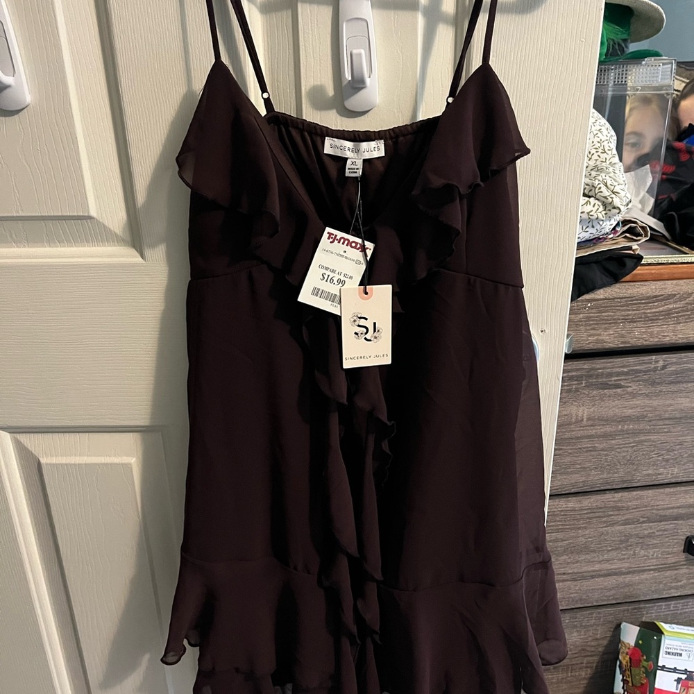 Sincerely Jules dark purple Mini Dress